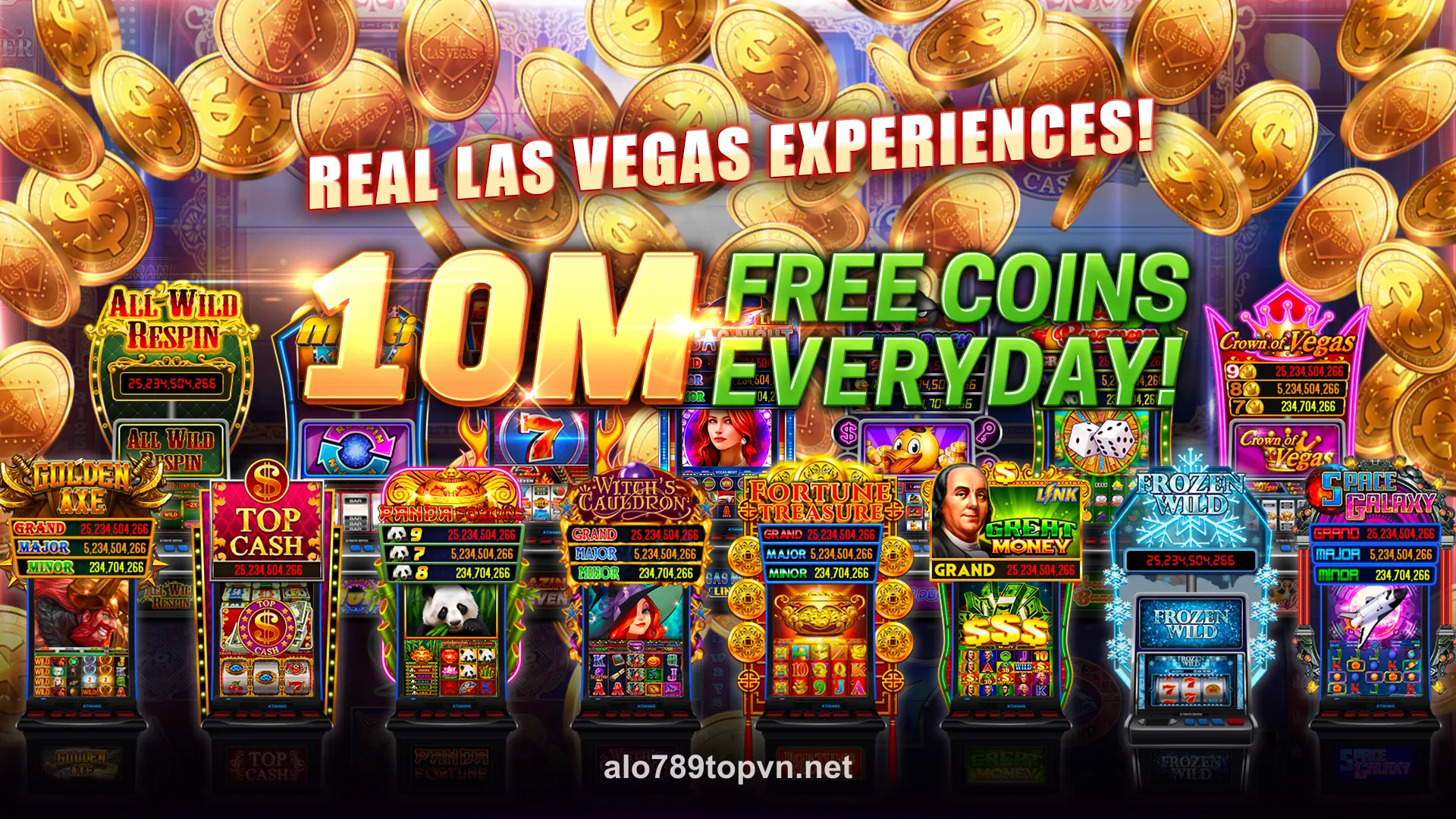 Giao diện trò chơi Slots đẳng cấp